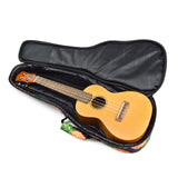 CLOUDMUSIC Ukulele Case Pineapple And Green Leaves