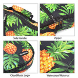 CLOUDMUSIC Ukulele Case Pineapple And Green Leaves