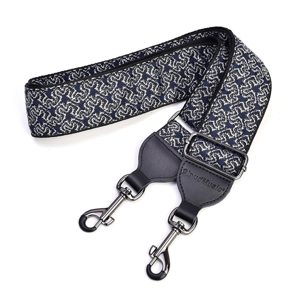 Guitar Purse Strap Crossbody Bag Jacquard Woven Bag Strap 