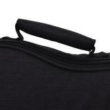 CLOUDMUSIC Ukulele Case 10mm Padded Ukulele Backpack Case Soprano Concert Tenor Ukulele Case Black Blue Grey (Black)