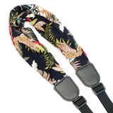 CLOUDMUSIC Colorful Hawaiian Jacquard Woven J Hook Clip On Ukulele Strap Ukulele Belt For Soprano Concert Tenor Ukulele (Scarf Style 5)