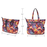 Shoulder Tote Bag For Women Girls Fashion Multi-functional Bag Shopping Travel GYM Outdoors(53)