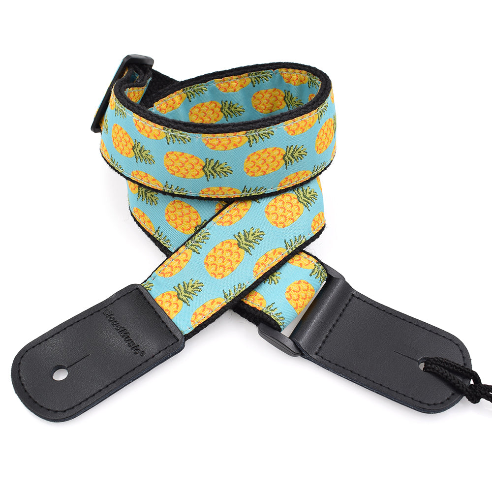 Pineapple guitar strap cheap