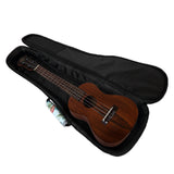 CLOUDMUSIC Plant Flower Hawaiian Ukulele Bag Ukulele Case (Sailboard and Palm)