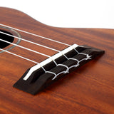 CLOUDMUSIC Solid Koa Concert Ukulele With Aquila Strings Hawaiian Palm Tree Ukulele Case Ukulele Strap Ukulele Felt Picks