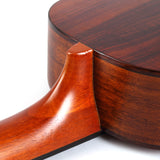 CLOUDMUSIC Solid Koa Concert Ukulele With Aquila Strings Hawaiian Palm Tree Ukulele Case Ukulele Strap Ukulele Felt Picks