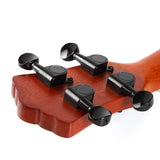 CLOUDMUSIC Solid Koa Concert Ukulele With Aquila Strings Hawaiian Palm Tree Ukulele Case Ukulele Strap Ukulele Felt Picks