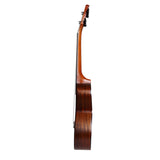 CLOUDMUSIC Solid Koa Concert Ukulele With Aquila Strings Hawaiian Palm Tree Ukulele Case Ukulele Strap Ukulele Felt Picks