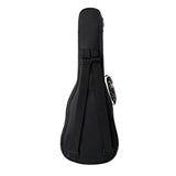 CLOUDMUSIC Colorful Cute Animals Pattern Hawaiian Ukulele Bag Ukulele Case (Owl In Black)