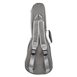 CLOUDMUSIC Hawaiian Ukulele Bag Ukulele Case With 3D Bag ( Grey)