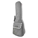 CLOUDMUSIC Hawaiian Ukulele Bag Ukulele Case With 3D Bag ( Grey)