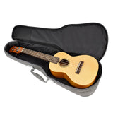 CLOUDMUSIC Hawaiian Ukulele Bag Ukulele Case With 3D Bag ( Grey)