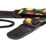 CLOUDMUSIC Ukulele Strap For Ukulele Soprano Concert Tenor Baritone Hawaii Summer Beach Tropical Fruits (Fruits)