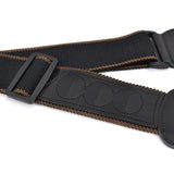 CLOUDMUSIC Guitar Strap For Kids Guitar Acoustic Guitar Bass (Solid Black)