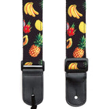 CLOUDMUSIC Ukulele Strap For Ukulele Soprano Concert Tenor Baritone Hawaii Summer Beach Tropical Fruits (Fruits)