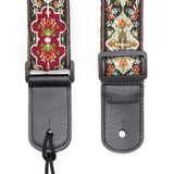 CLOUDMUSIC Ukulele Strap Vintage Pattern Ukulele Strap For Soprano Concert Tenor Baritone (Vintage)