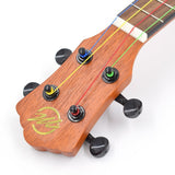 CLOUDMUSIC Ukulele Soprano Mahogany 21 inch Beginner Kit With Aquila Kids Educational Color Strings Ukulele Picks Ukulele Strap Ukulele Gig Bag TT22S