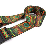 CLOUDMUSIC Guitar Strap Polyester Printing Blue Red Purple Guitar Strap For Kids Guitar Acoustic Guitar Bass Electric (Folk Totem)
