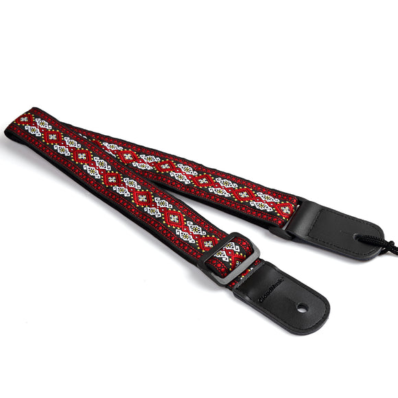 CLOUDMUSIC Jacquard Weave Style Hawaiian Ukulele Strap