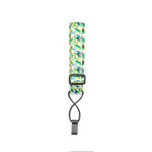 CLOUDMUSIC Colorful Hawaiian Jacquard Woven J Hook Clip On Ukulele Strap Ukulele Belt For Soprano Concert Tenor Ukulele