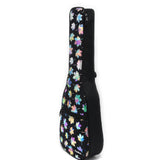 CLOUDMUSIC Ukulele Case With Shinny Color Chaning Leaves 10mm Padded