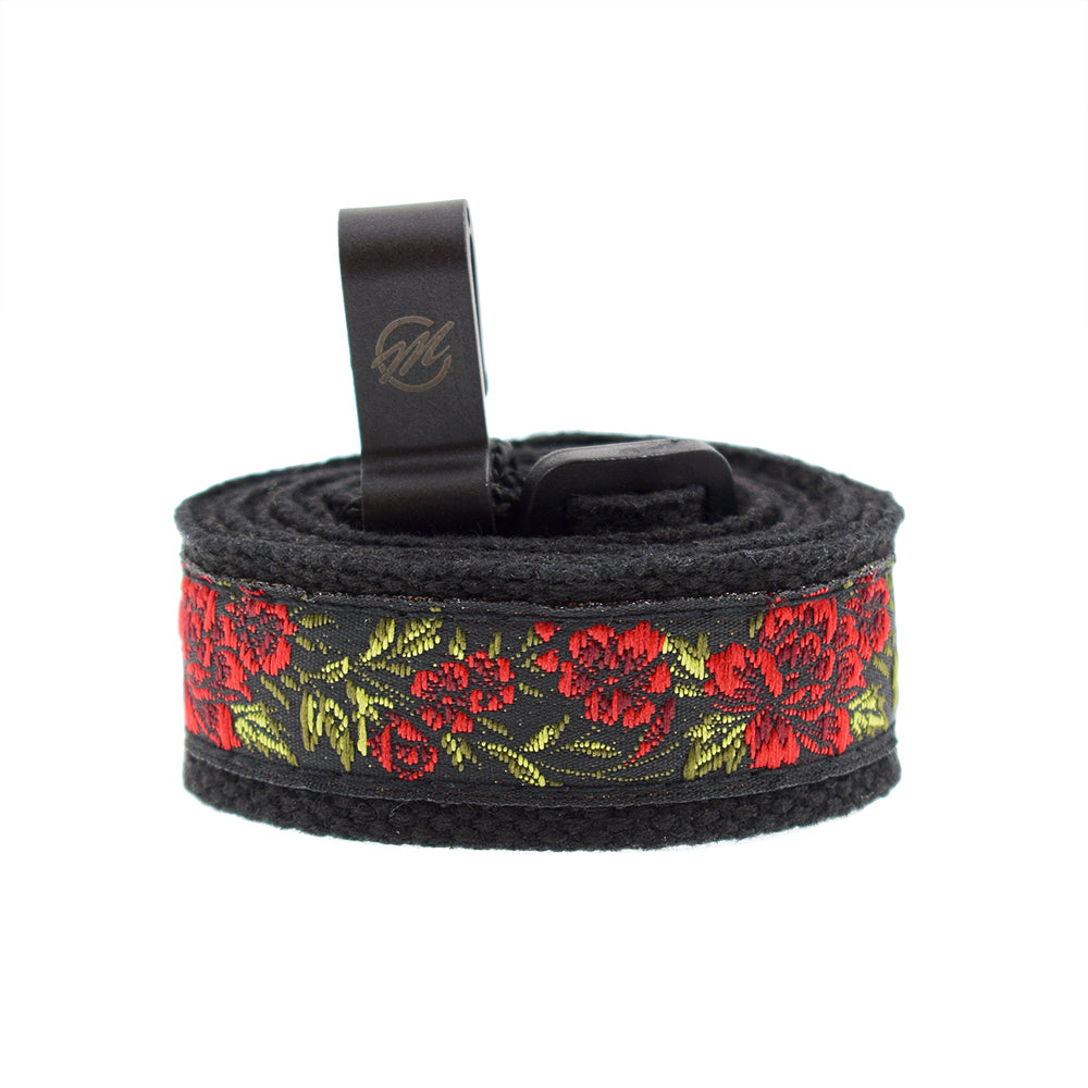 ajew(エジュー ) coil strap CLOUDMUSIC Colorful Hawaiian Jacquard Woven J Hook Clip On