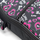 CLOUDMUSIC I Love You Pattern Ukulele Case Ukulele bag