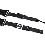 CLOUDMUSIC Guitar Strap Jacquard Weave Strap With Leather Ends Vintage Classical Pattern Design Guitar Picks Free