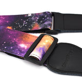 CLOUDMUSIC Guitar Strap Polyester Printing Blue Red Purple Guitar Strap For Kids Guitar Acoustic Guitar Bass Electric