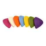 CLOUDMUSIC Guitar Picks For Acoustic Guitar Classical Guitar Ukulele (Felt Picks 7PCS)
