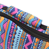 CLOUDMUSIC Hawaiian Ukulele Case Blue Rainbow Backpack 10mm Padded Bag For Concert