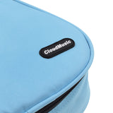 CLOUDMUSIC Ukulele Case 10mm Padded Ukulele Backpack Case Soprano Concert Tenor Ukulele Case Black Blue Grey (Blue)
