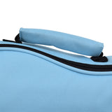 CLOUDMUSIC Ukulele Case 10mm Padded Ukulele Backpack Case Soprano Concert Tenor Ukulele Case Black Blue Grey (Blue)