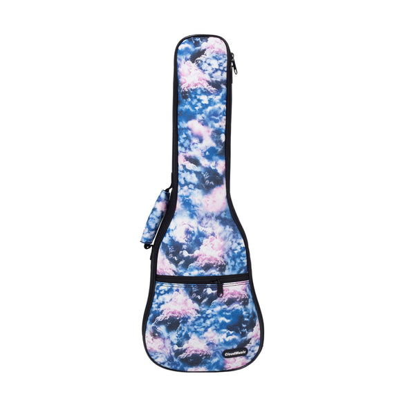 CloudMusic Top Quality Concert Ukulele Bag 2016 Fashion Gig Bag Adjustable Straps Planet Pattern Grey Black