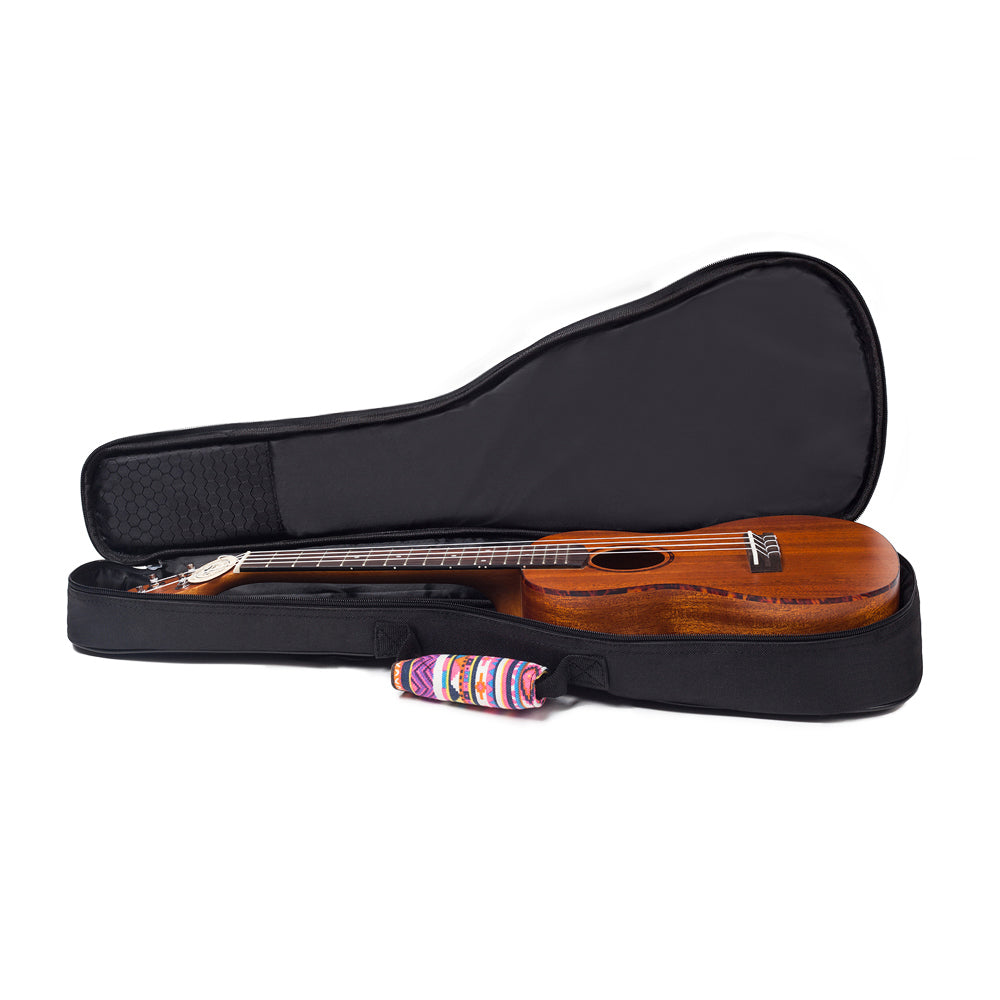 CLOUDMUSIC National Hawaiian Bohemian Ukulele Case Ukulele Backpack Na