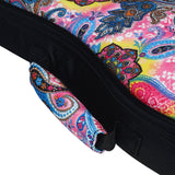 CloudMusic® Top Quality Concert Ukulele Bag 2016 Fashion Colourful Gig Bag Adjustable Straps Paisley Pattern