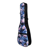 CloudMusic Top Quality Concert Ukulele Bag 2016 Fashion Gig Bag Adjustable Straps Planet Pattern Grey Black