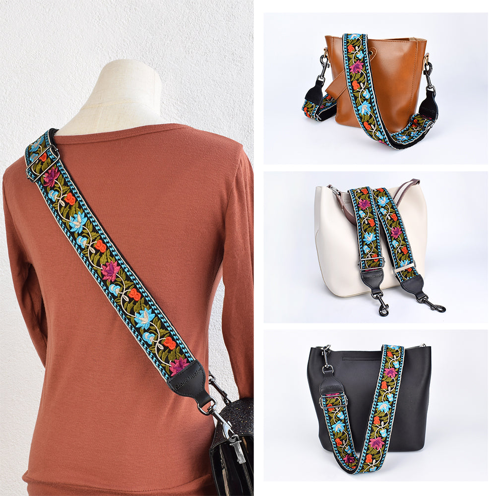 Art Tribute Jacquard Woven Handbag Strap