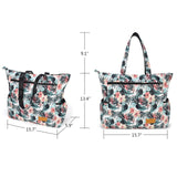 Shoulder Tote Bag For Women Girls Fashion Multi-functional Bag Shopping Travel GYM Outdoors(07)