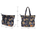 Shoulder Tote Bag For Women Girls Fashion Multi-functional Bag Shopping Travel GYM Outdoors(39)