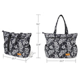 CloudMusic Shoulder Tote Bag For Women Grils Teachers Nurses Multi-functional Bag Shopping Travel GYM Outdoors(04)