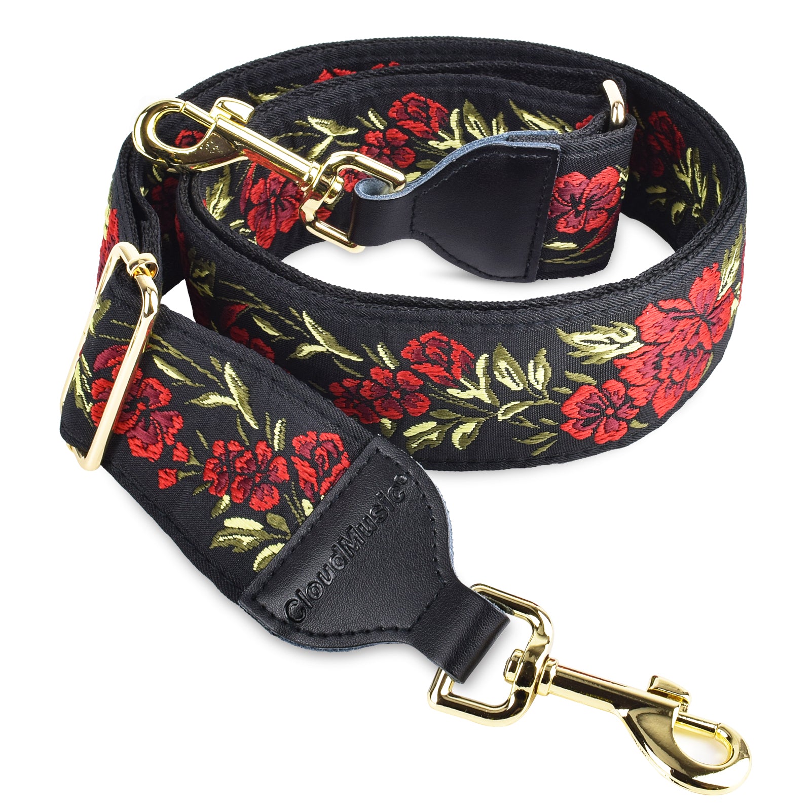 Beacone Wide Purse Strap Adjustable Canvas Replacement Crossbody Handbag Shoulder Bag Strap (A-Beige