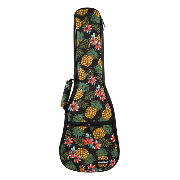 CLOUDMUSIC Pineapple Ukulele Case Ukulele Bag CMB18-05