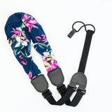 CLOUDMUSIC Colorful Hawaiian Jacquard Woven J Hook Clip On Ukulele Strap Ukulele Belt For Soprano Concert Tenor Ukulele (Scarf Style 4)