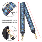 CLOUDMUSIC Handbag Strap Replacement Shoulder Crossbody Strap Purse Strap For Women Girls (Style 02)