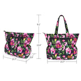 Shoulder Tote Bag For Women Girls Fashion Multi-functional Bag Shopping Travel GYM Outdoors(60)