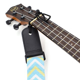 CLOUDMUSIC Hawaiian Ukulele Strap Pineapple Blue Yellow For Soprano Concert Tenor Baritone