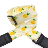 CLOUDMUSIC Ukulele Strap For Ukulele Soprano Concert Tenor Baritone Hawaii Summer Beach Tropical Fruits (Pineapple)