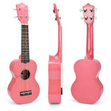 CloudMusic  Fun Color Soprano Ukulele Kit High Gloss With Gig Bag Picks